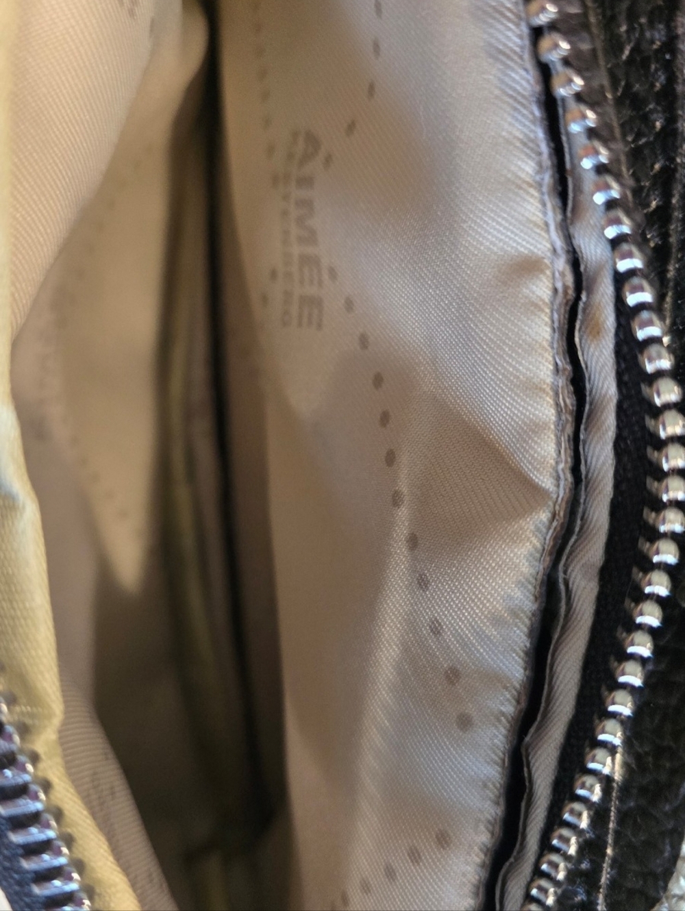 Aimee Kestenberg Becca Pebbeled Leather Metallic Camoflauge Backpack Womens - Picture 11 of 14